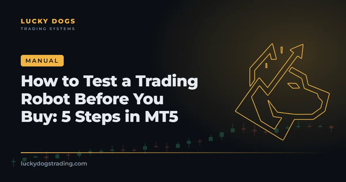 How to test a trading robot before you buy: 5 steps in MetaTrader 5
